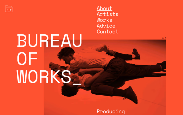 Bureau of Works Web Design