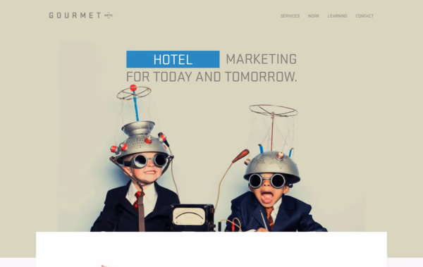 Gourmet Marketing Web Design