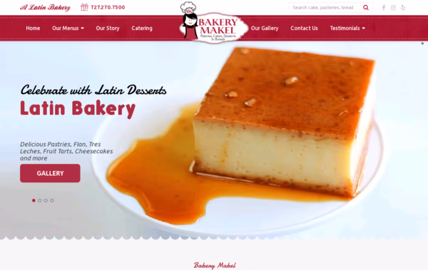 Bakery Makel Web Design