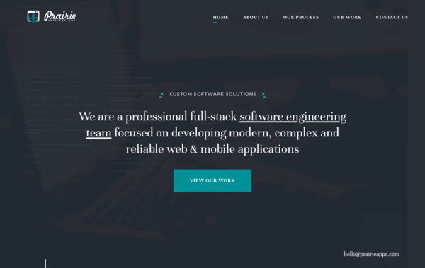 Prairie Applications Web Design