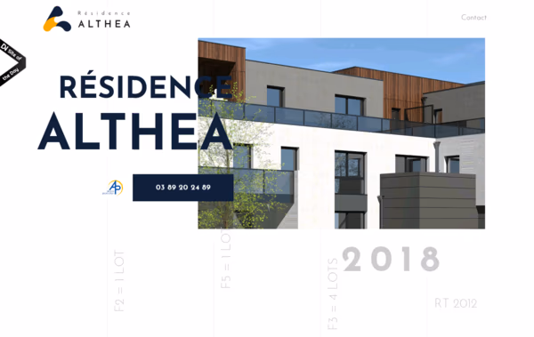 Résidence Althea Web Design