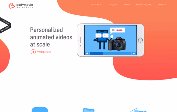 Bodymovin Solutions Web Design
