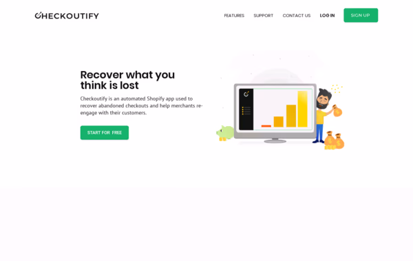 Checkoutify Web Design