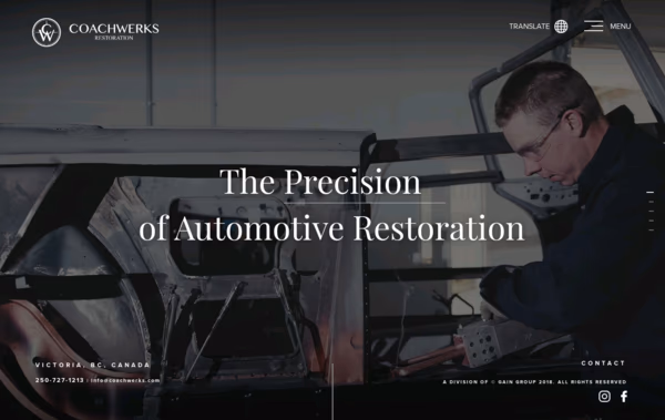 Coachwerks Web Design