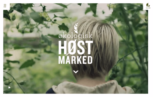 Økologisk Høstmarked Web Design