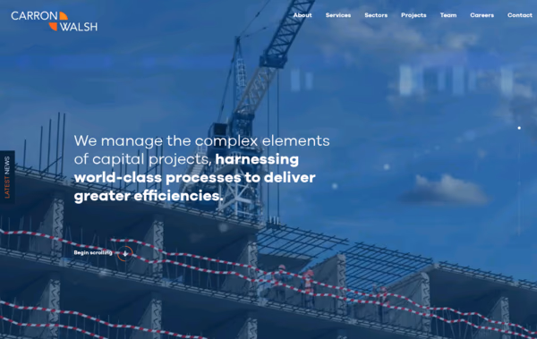 Carron & Walsh Web Design