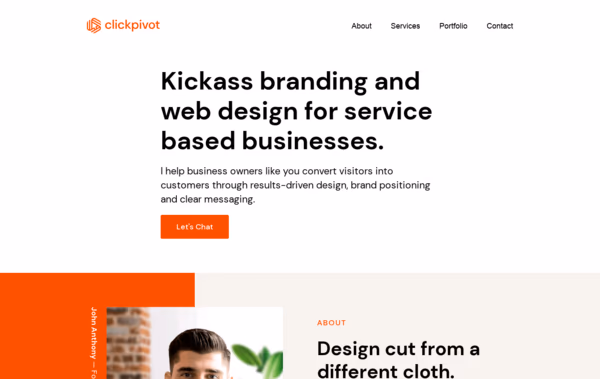 Clickpivot Marketing Agency Web Design