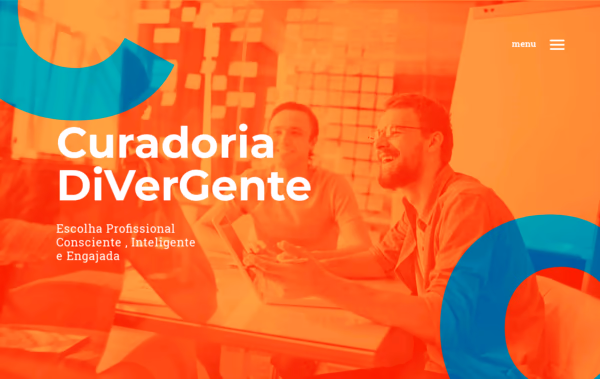 Curadoria DiVerGente Web Design
