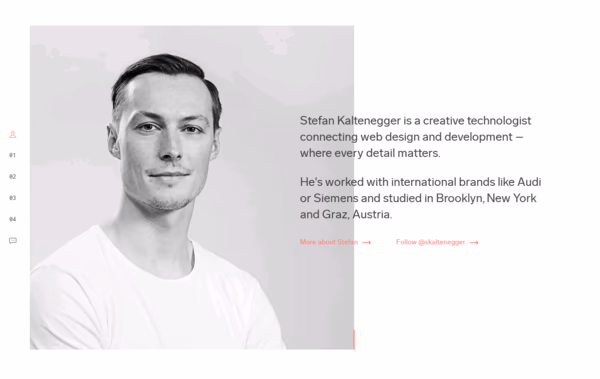 Stefan Kaltenegger Web Design