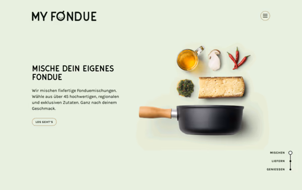 MyFondue Web Design