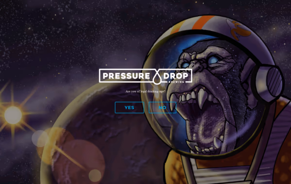 Pressure Drop Beer Web Design