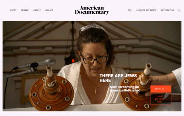 American Documentary Inc. Web Design