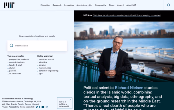 MIT  Web Design