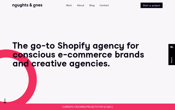 Noughts & Ones Web Design