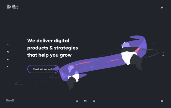 The Digital Panda Web Design