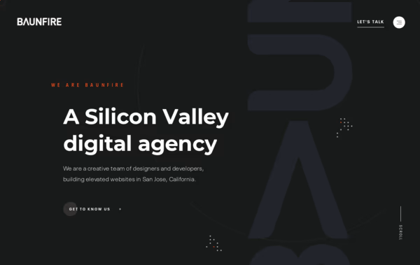 Baunfire Digital Agency in Silicon Valley Web Design