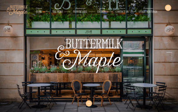 Welcome to Buttermilk and Maple Web Design