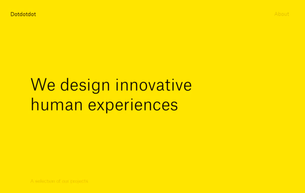 Dotdotdot Design Studio Web Design