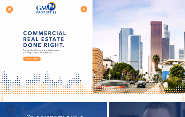 GM Properties Web Design