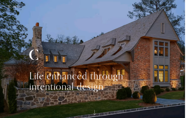 Christopher Architecture and Interiors  Web Design