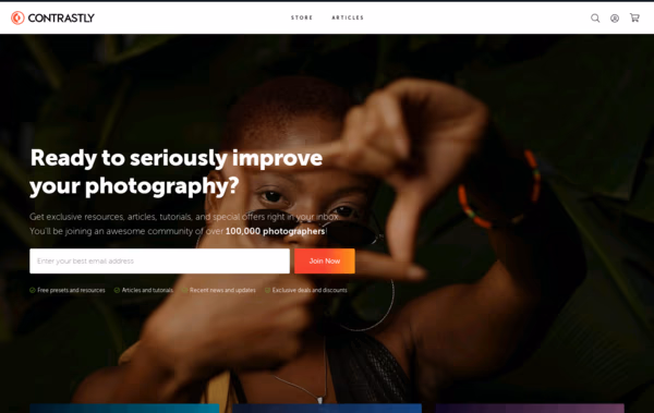 Contrastly Web Design