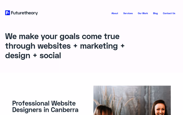 Futuretheory Canberra Web Design Web Design