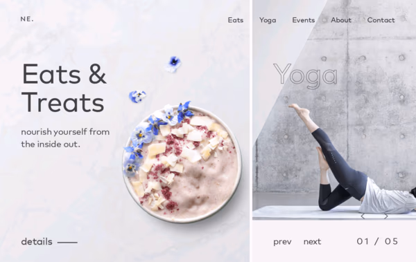 NourishEats Web Design