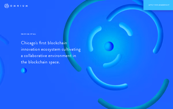 Omnium Blockchain Web Design