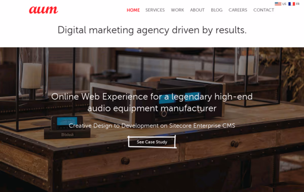 Aumcore NYC Web Design