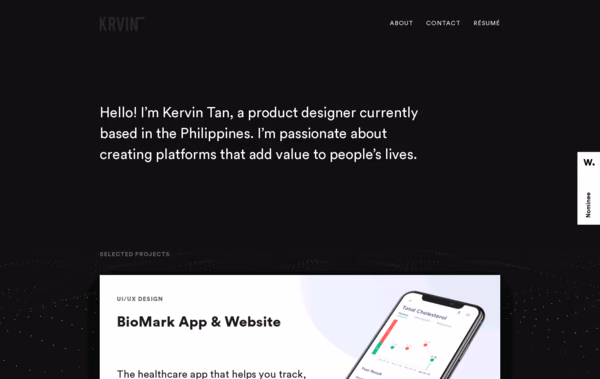 Kervin Tan Web Design
