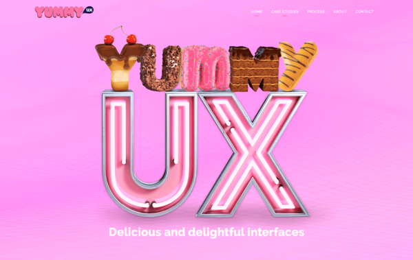 Yummy UX Web Design