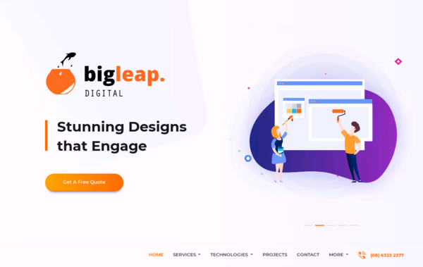 Big Leap Digital Web Design