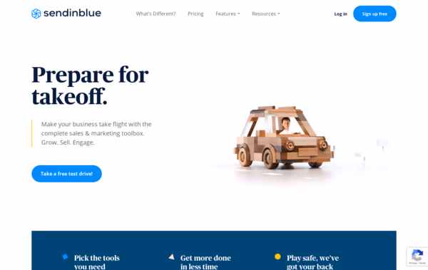 Sendinblue Digital Marketing Tools Web Design