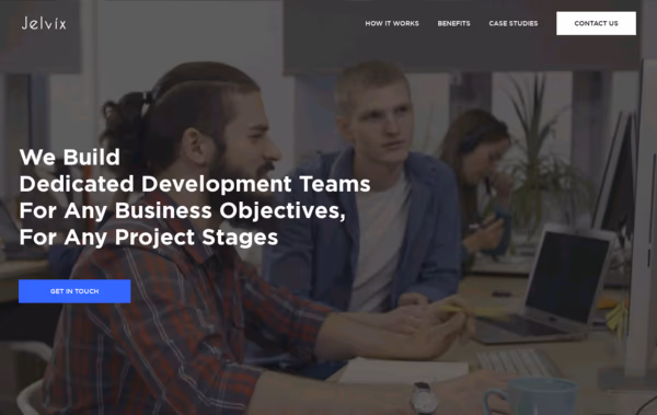 Jelvix Development Company Web Design