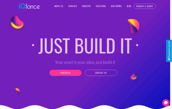 iQlance Mobile App Development Company Web Design