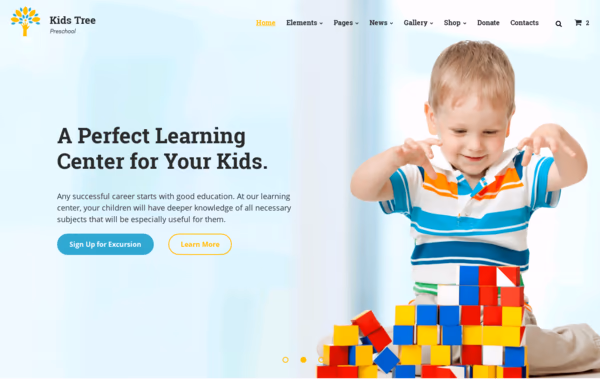 Kids Tree Web Design