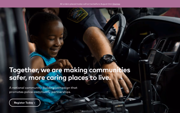 National Night Out Web Design