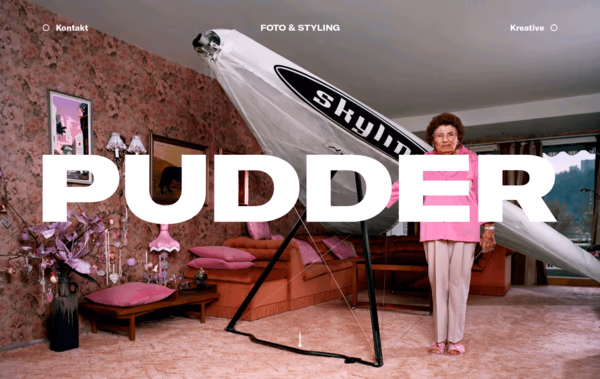 Pudder Agency Web Design