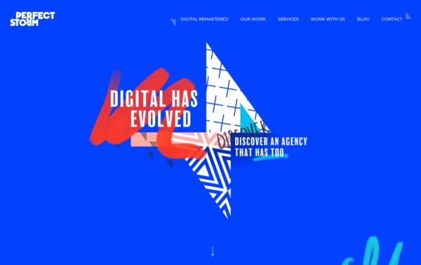 Perfect Storm Digital Marketing Agency Web Design