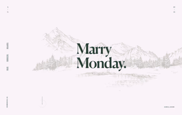 Veley ⁠& Ross Wedding Web Design