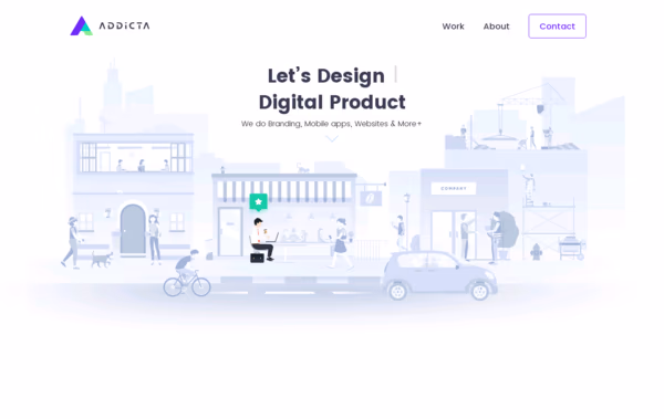 Addicta Digital Company Web Design