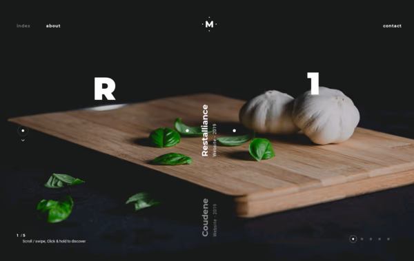 Hadrien Mongouachon Web Design
