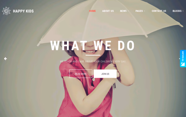 Happy Kids Web Design