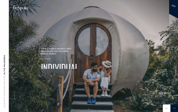 Bespoke Luxury Travel Web Design