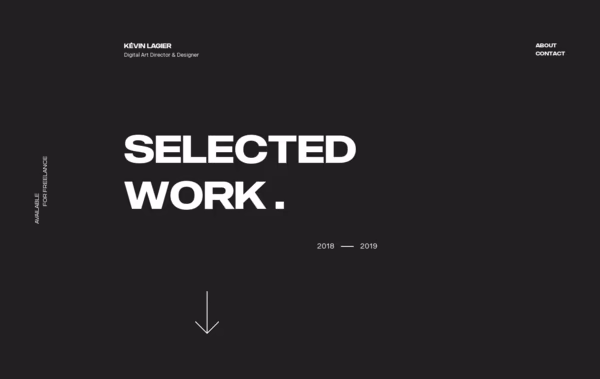 Kevin Lagier Portfolio Web Design