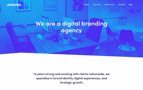 Peekaboo Digital Agency Web Design