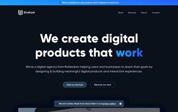 Strakzat Digital Agency Web Design