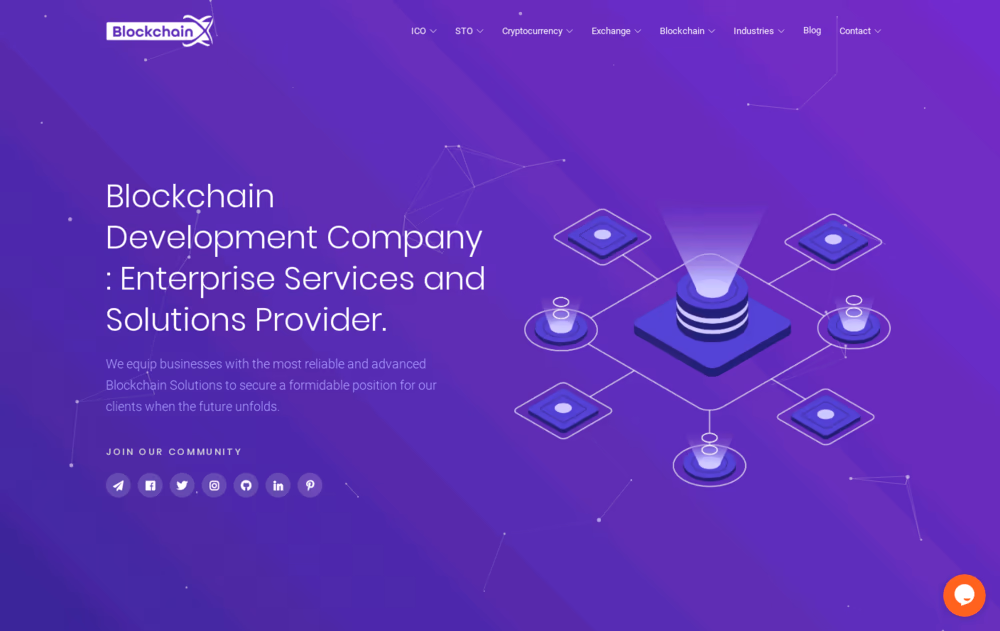 BlockchainX
