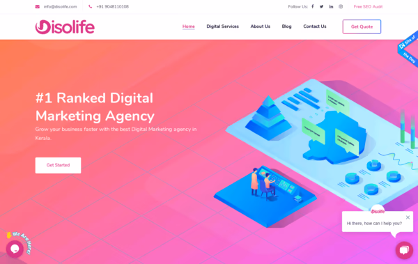 Disolife Technologies Web Design