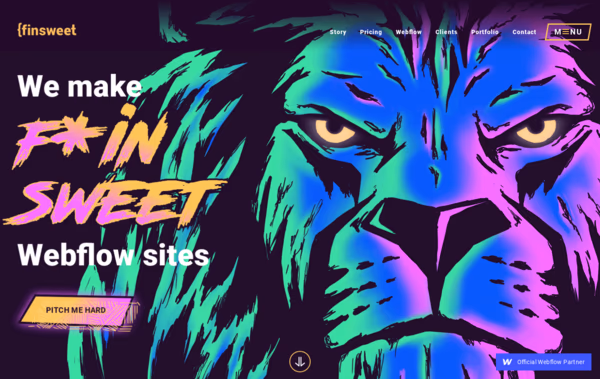 Finsweet Webflow Expert Websites Web Design